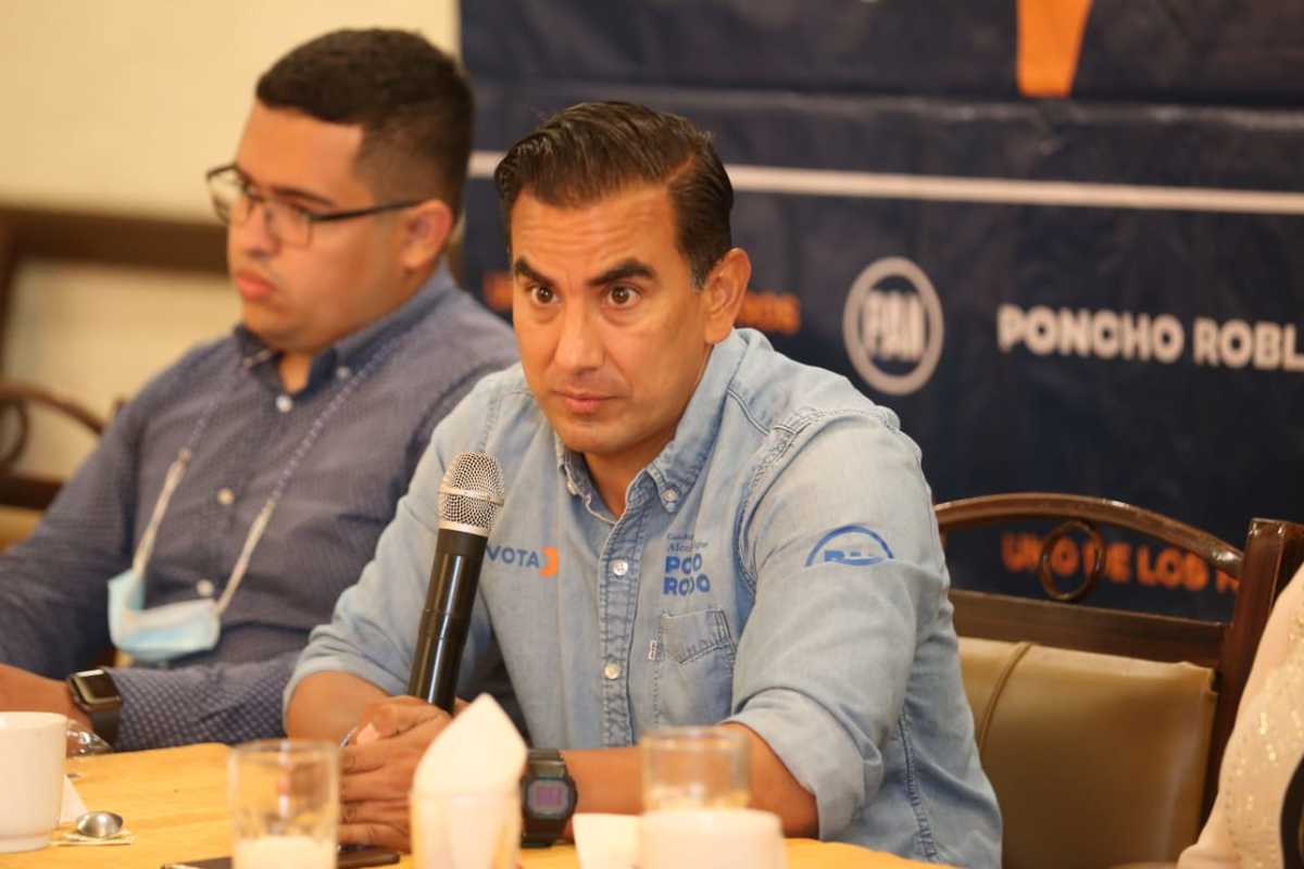 Alfonso Robledo del PAN. Foto: Raúl Palacios.