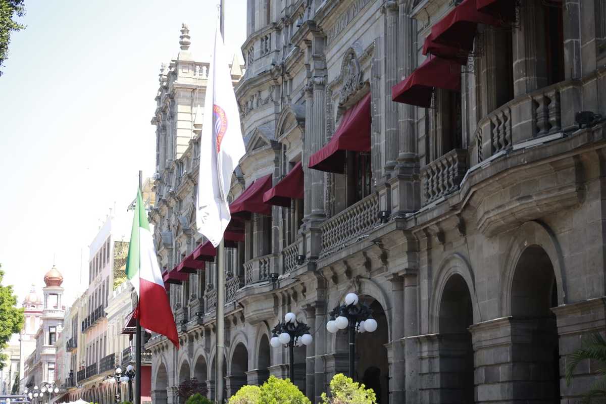 Ayuntamiento de Puebla. (Andrés Lobato)