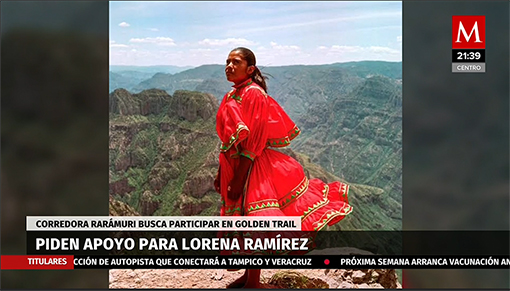 Buscan apoyo para Lorena Ramírez, corredora Rarámuri
