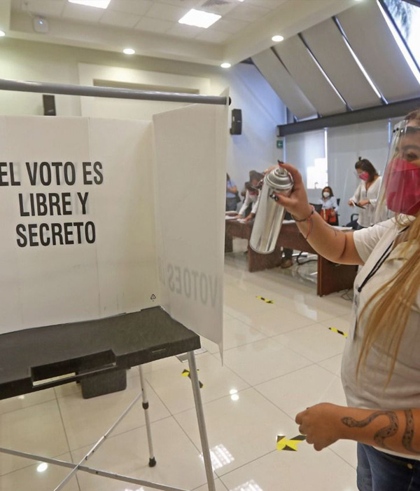 Los nuevos partidos políticos que participarán en 2021. (Cuartoscuro)