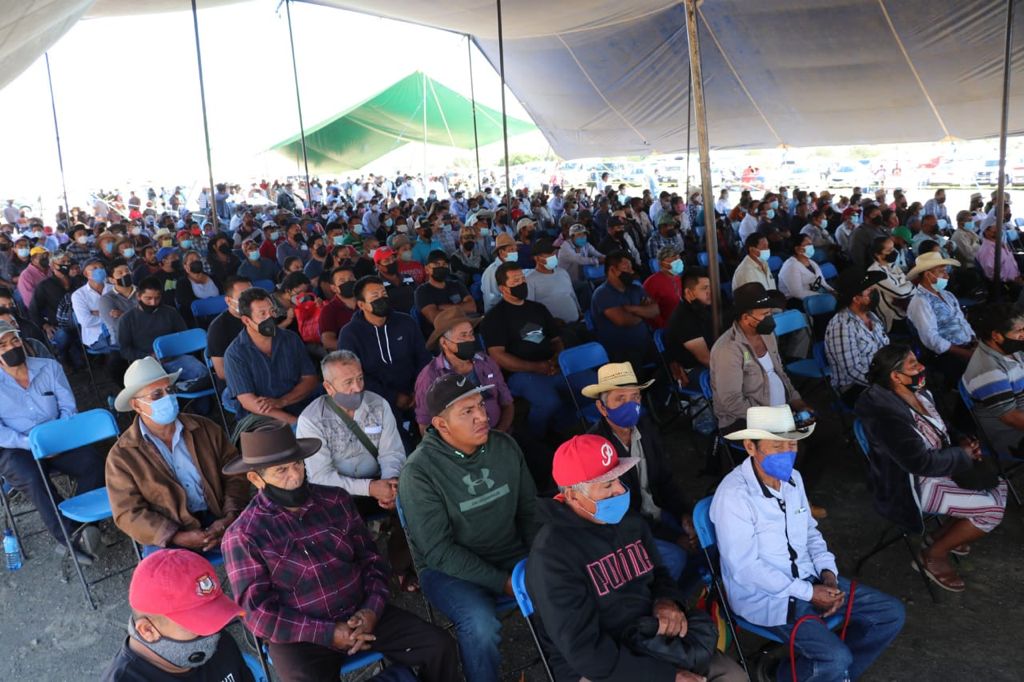 Otorga AMLO apoyo a nueva dirigencia del Consejo Regulador del Mezcal