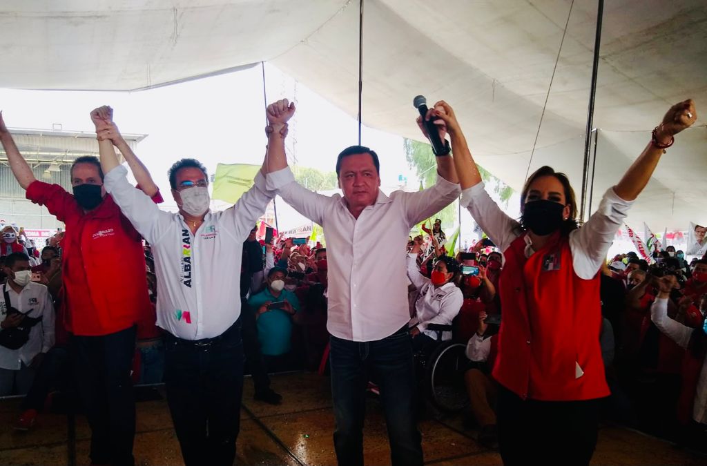 Realizaron un mitin con militantes y simpatizantes. (Especial)