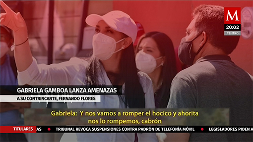 Audio completo de las amenazas de la candidata Gabriela Gamboa