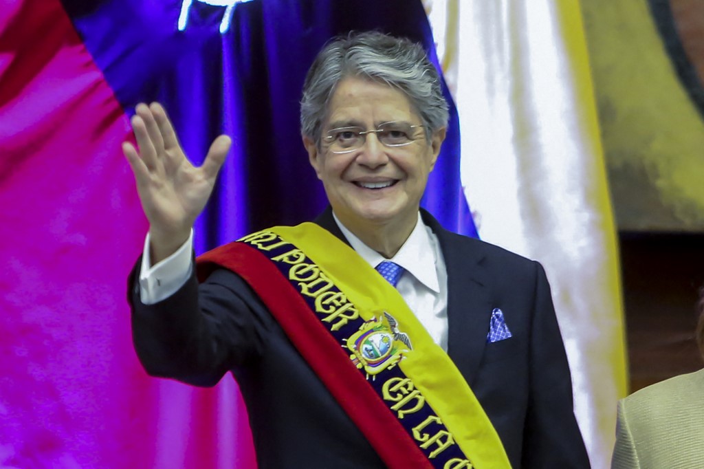 Guillermo Lasso asumió este 24 de mayo la presidencia de Ecuador. (AFP)