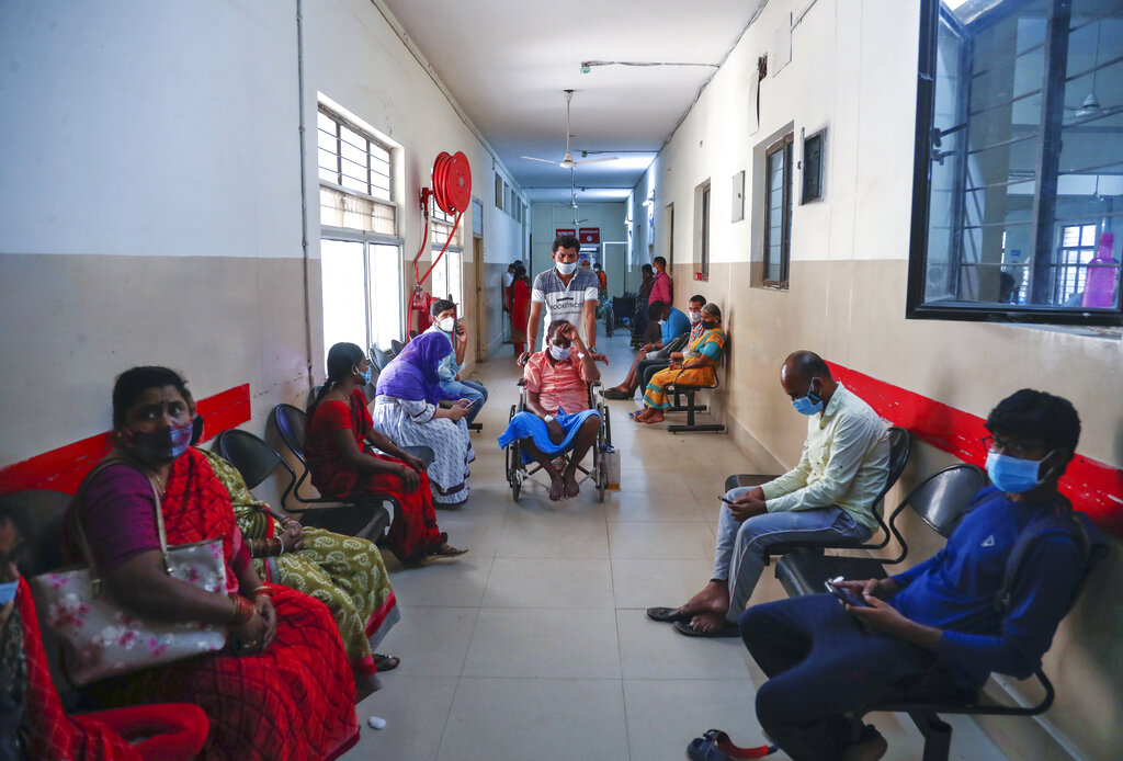 La myrcomicosis en India ya ha dejado más de 9 mil infectados (AP)