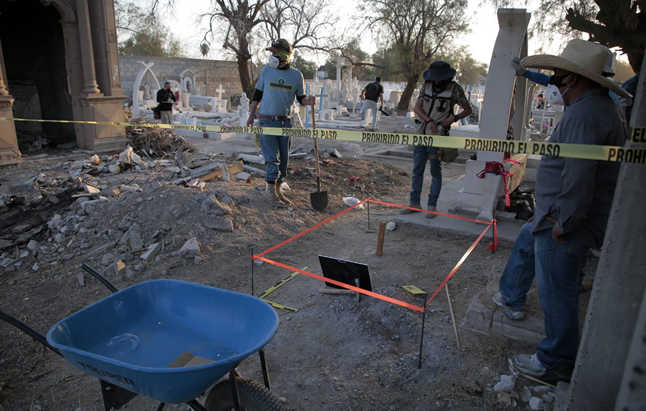 Se pretende la recuperación de 250 cuerpos. (Manuel Guadarrama)