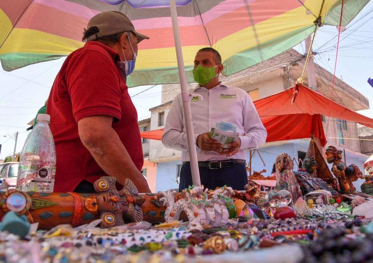 Alfredo Corzo reactivará la economía en Tecámac