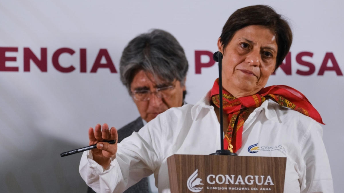 Blanca Jiménez se despide de la Conagua