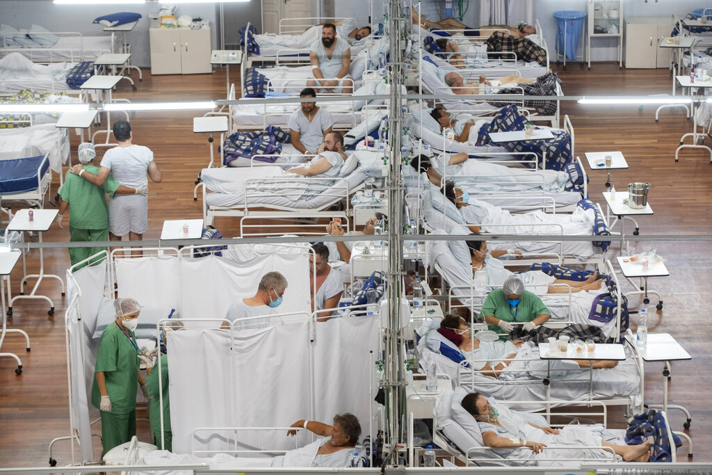 Brasil es uno de los países más afectados por la pandemia de covid-19 a nivel mundial. (AFP)