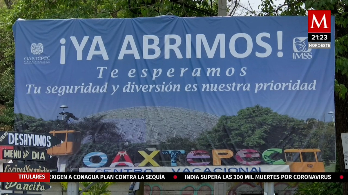 Centro Vacacional Oaxtepec reabrió sus puertas