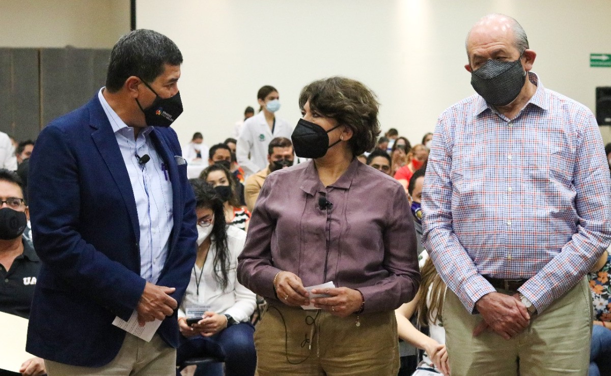 Delfina Gómez estuvo en Chihuahua en la supervisión de vacunación anticovid | Especial