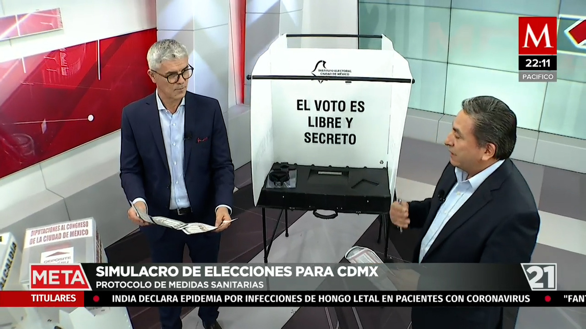 Elecciones 2021. Medidas de salud en casillas por covid19