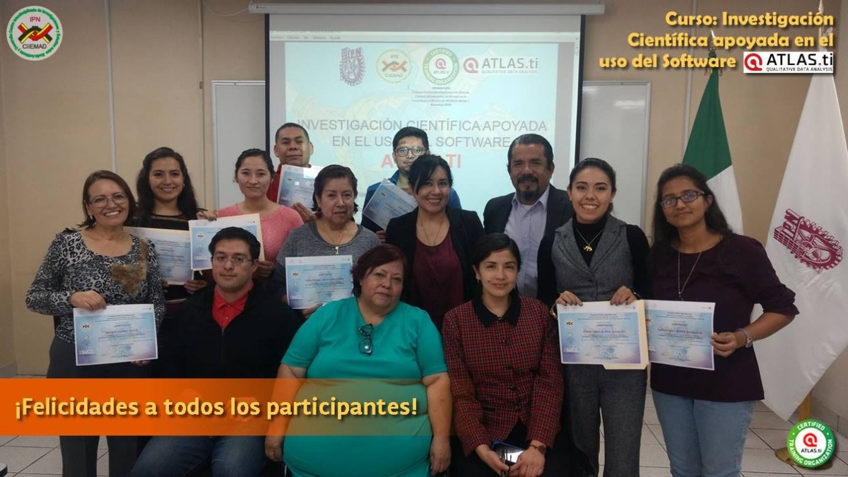 Ellos son algunos de los participantes del curso | Especial