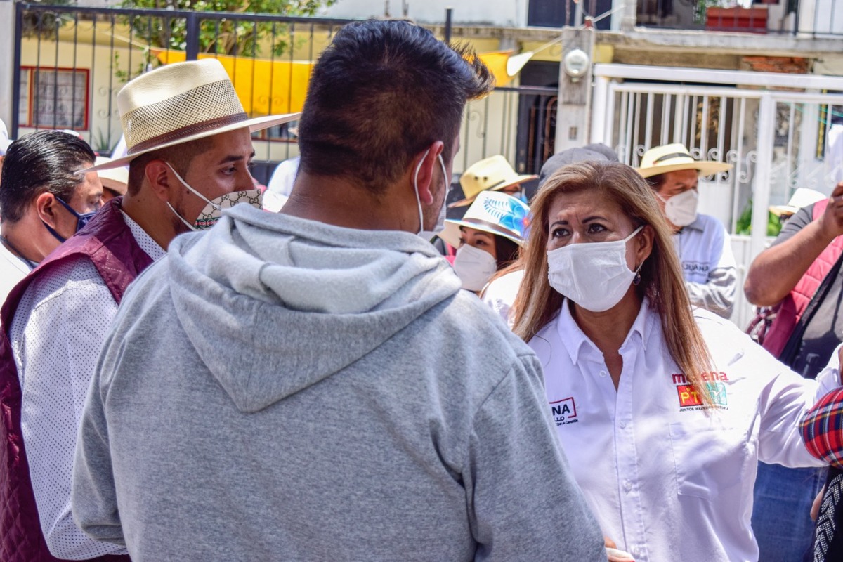 Juana Carrillo Luna, candidata de Morena en Cuatitlán. (Especial)