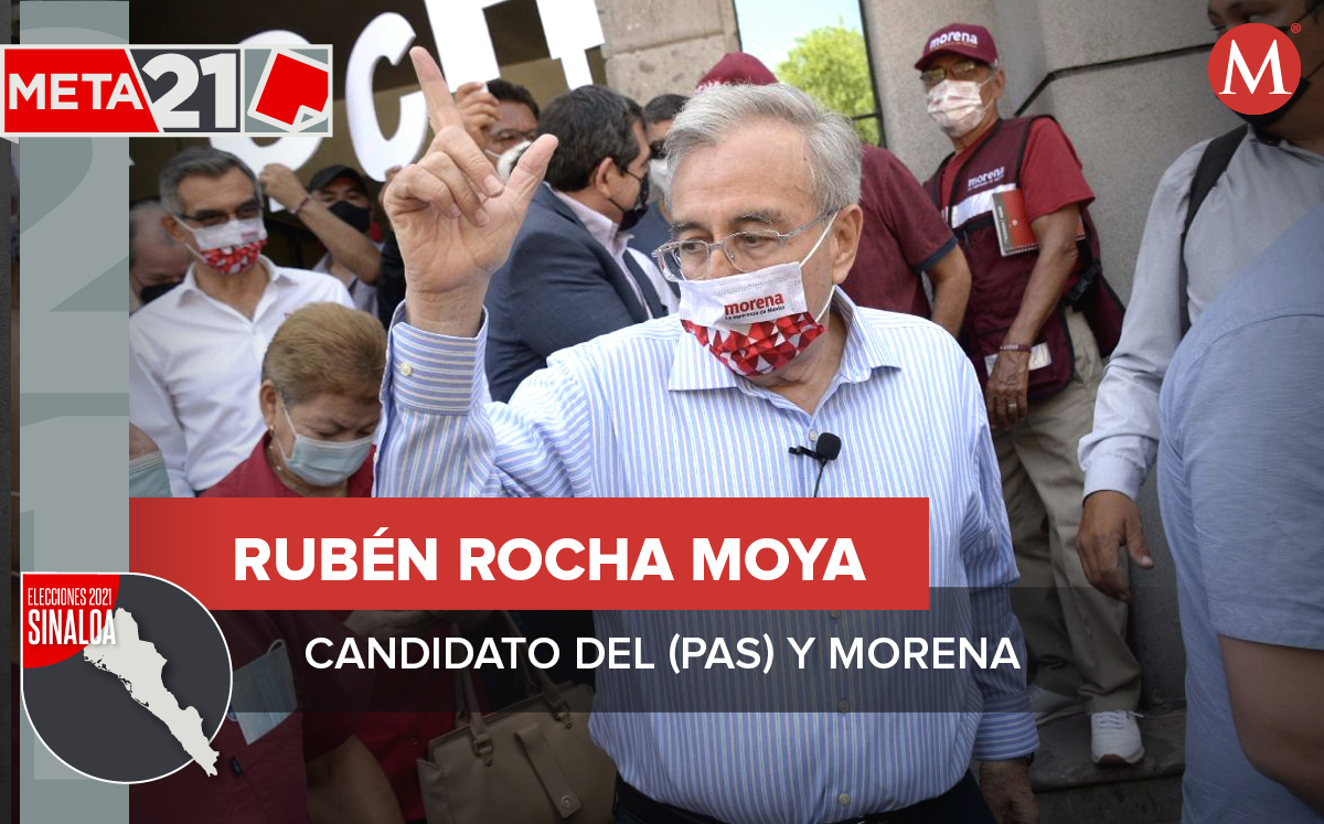 PREP da ventaja a candidato en Sinaloa a Rubén Rocha Moya