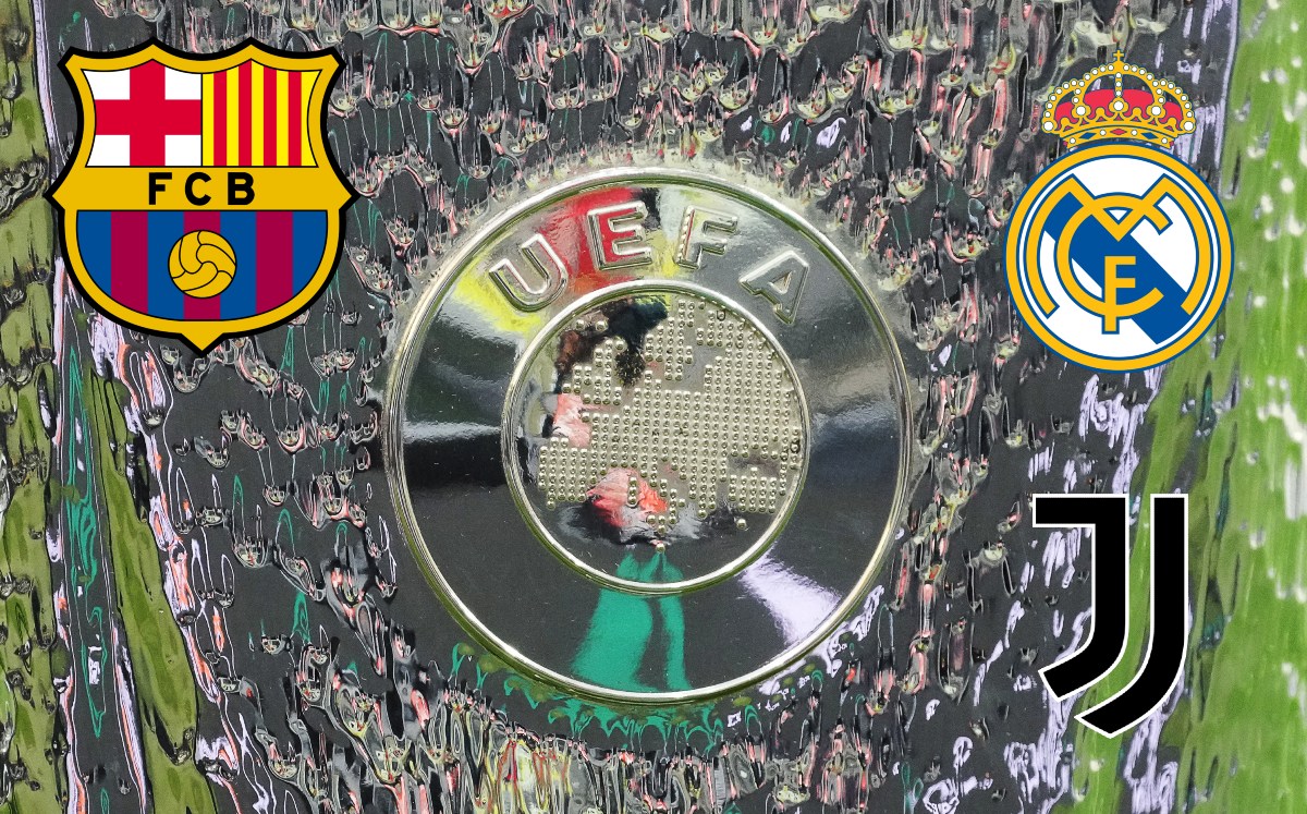 Barcelon, Real Madrid y Juventus se manifiestan contra UEFA (AFP)