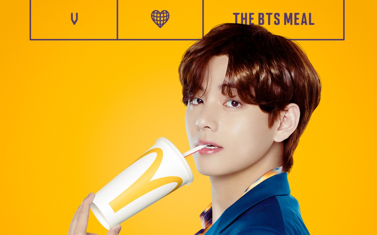 BTS Meal, el menú de McDonald's 'sabor K-pop' (Twitter).