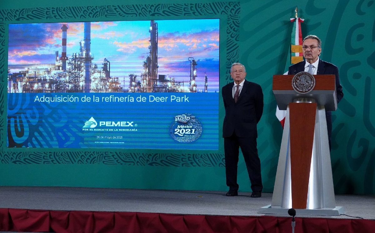 El director de Pemex dio a conocer los detalles de la nueva refinería del gobierno mexicano. (Cuartoscuro)