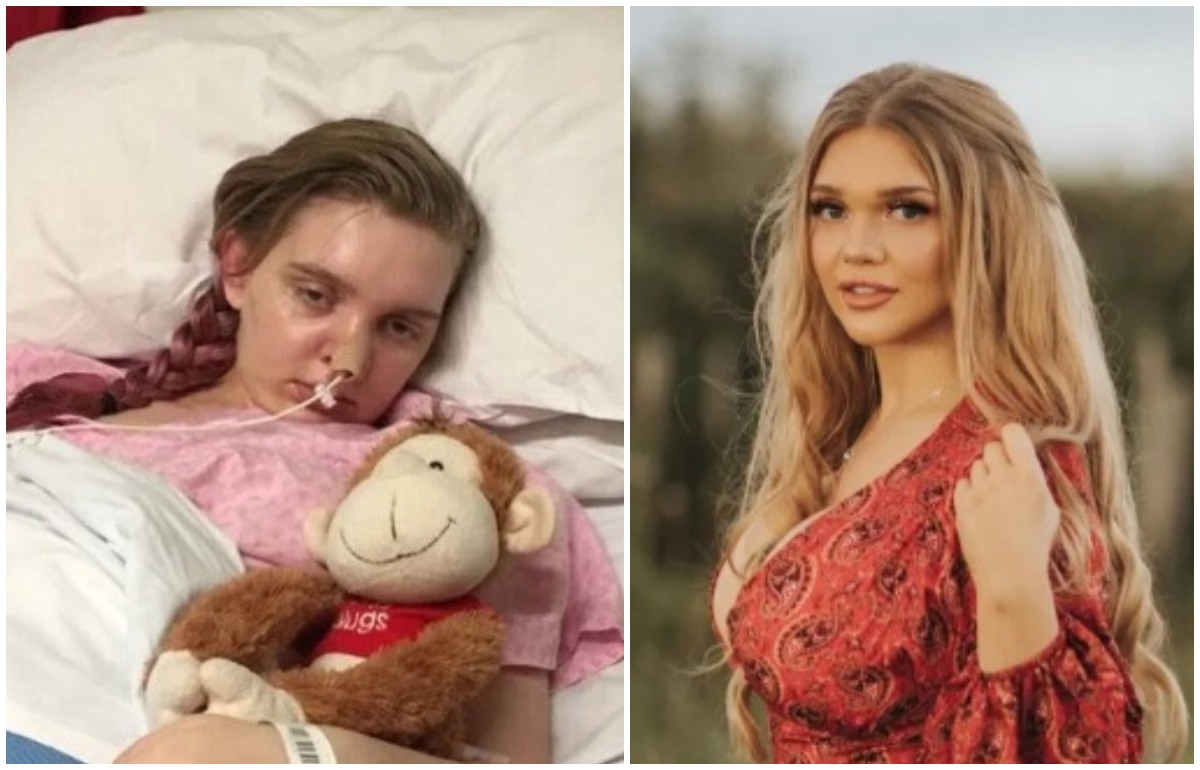 Lucy Dawson pasó tres meses internada en el psiquiátrico tras las crisis de pánico. | Foto publicada Triangle News