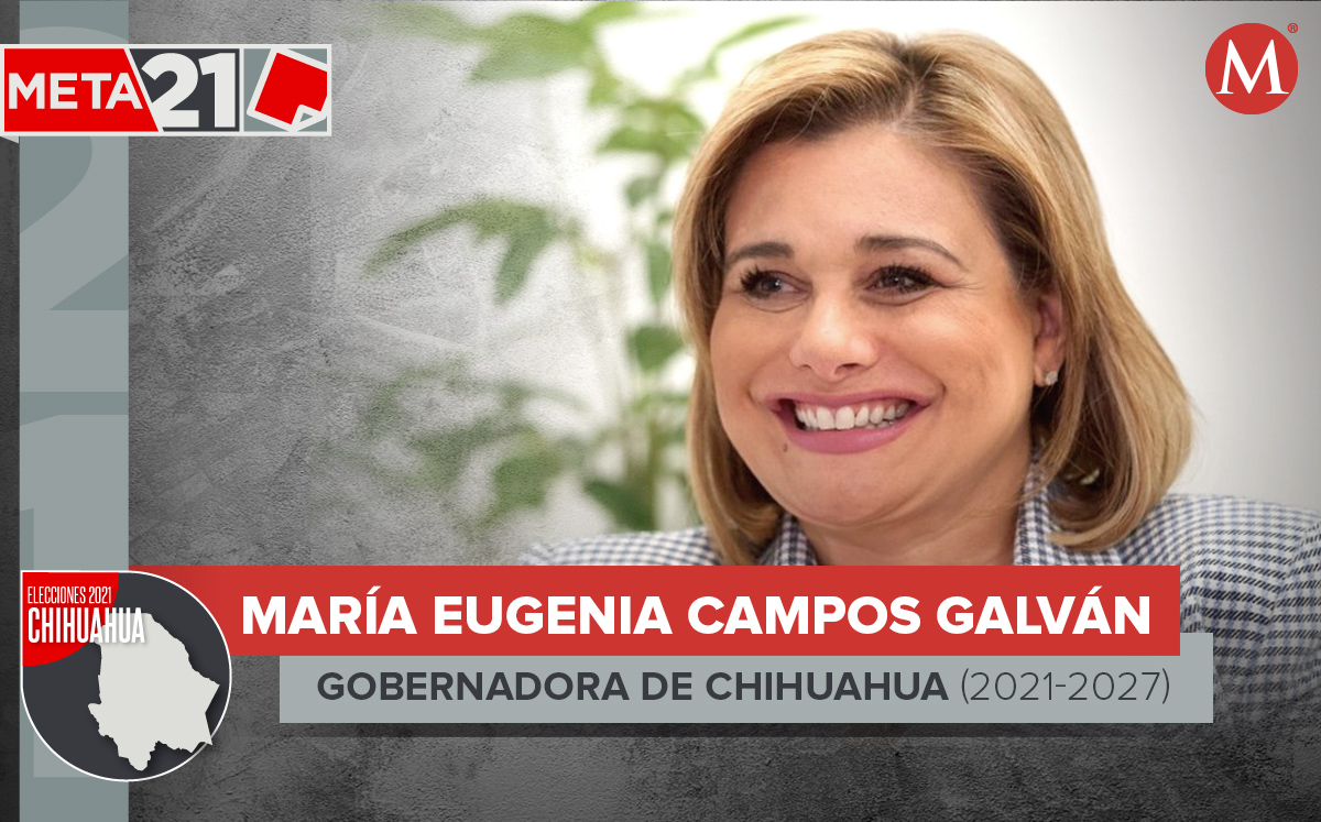 María Eugenia Campos Galván nació en la Ciudad de Chihuahua en 1975 | Foto: Especial