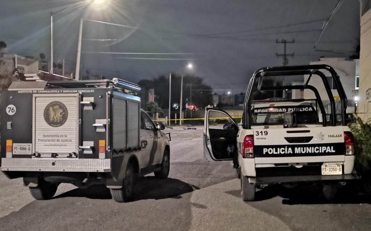 Policía en Nuevo León. Foto: Alan Elí Pérez.