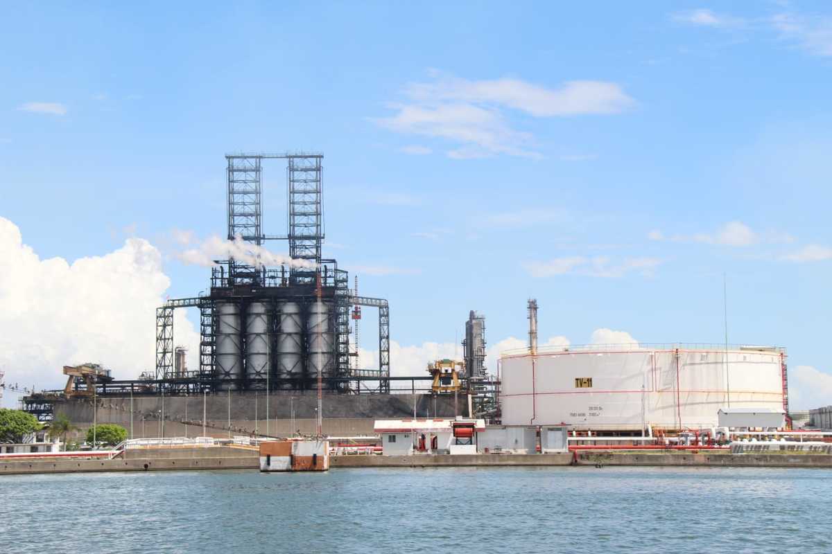 Refinería Madero en Ciudad Madero, Tamaulipas.  (Yazmín Sánchez)