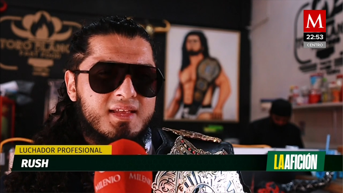 Rush Andrade, de la lucha libre a la cocina