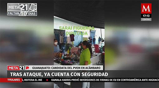 Candidata del PVEM tras ataque, ya cuenta con seguridad