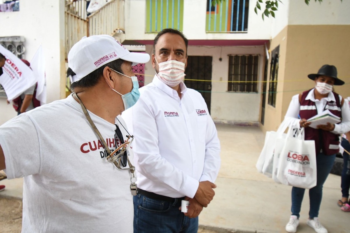 El candidato de Juntos Haremos Historia en Chihuahua, Juan Carlos Loera. (Especial)