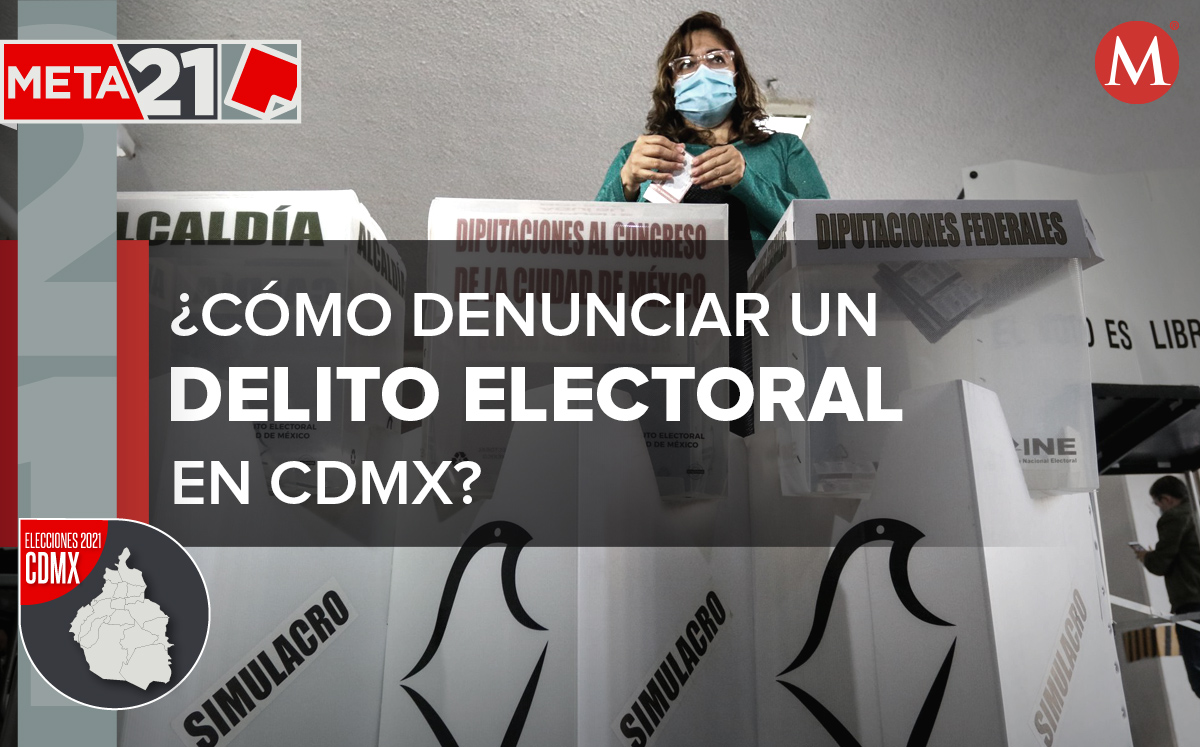 Los delitos electorales se pueden denunciar por correo o presencial. | MILENIO