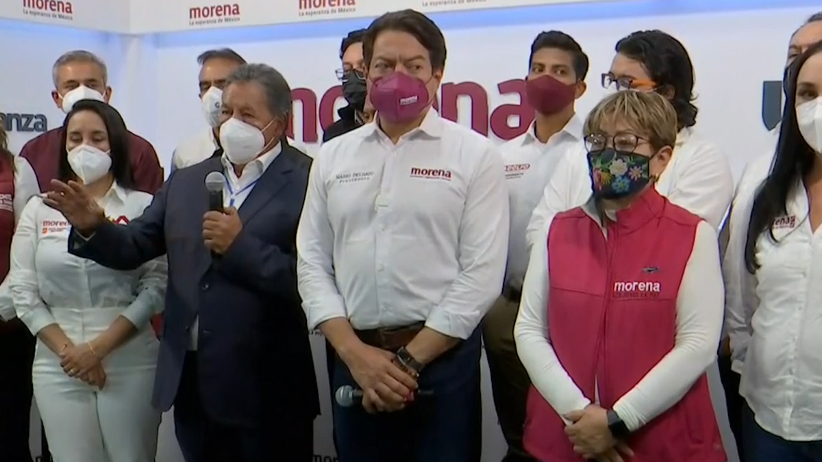 En Edomex, Mario Delgado exige seguridad para candidatos