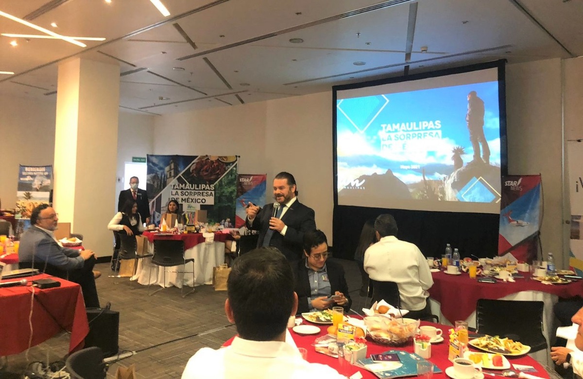 Encuentro del Turismo de Tamaulipas con empresario del Bajío.
