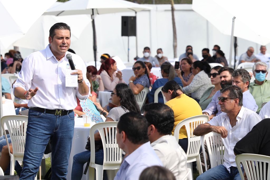Mario Zamora, candidato de la coalición Va por México a la gubernatura de Sinaloa. (Especial)