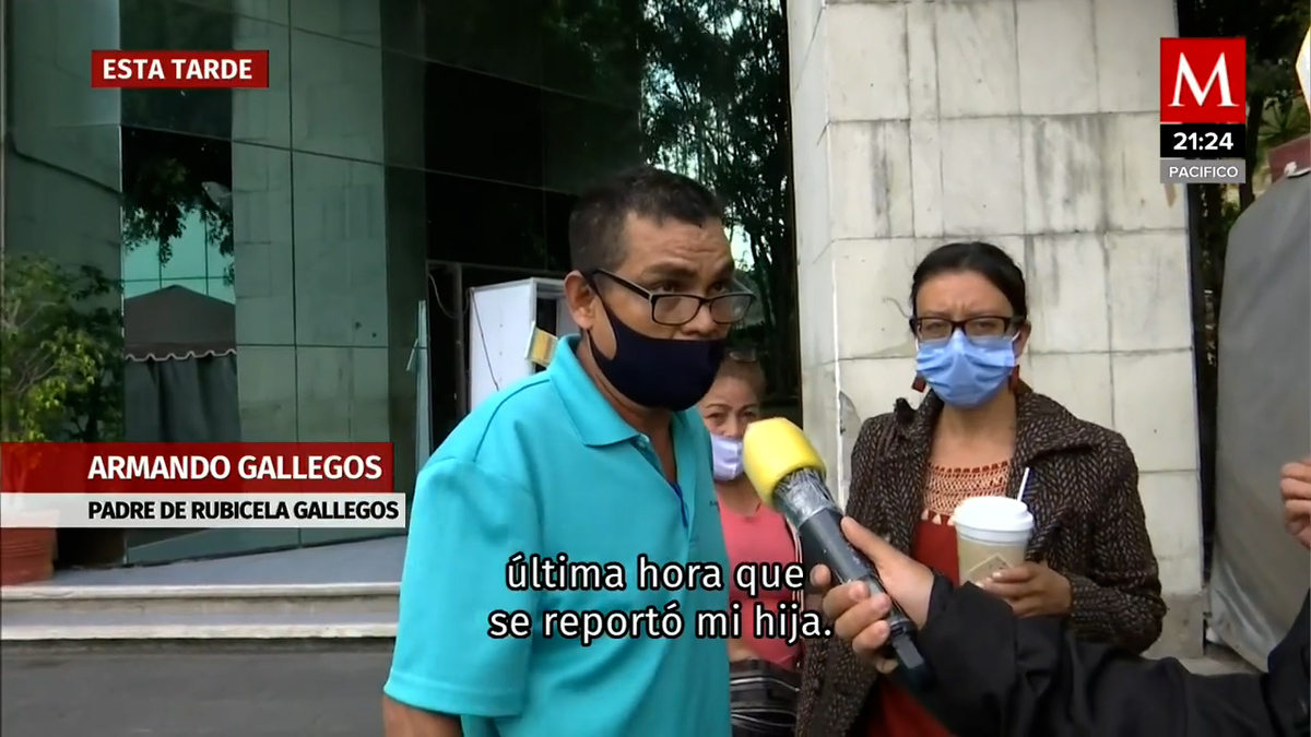 Padres de Rubicela Gallegos se encuentran en la FGJEM