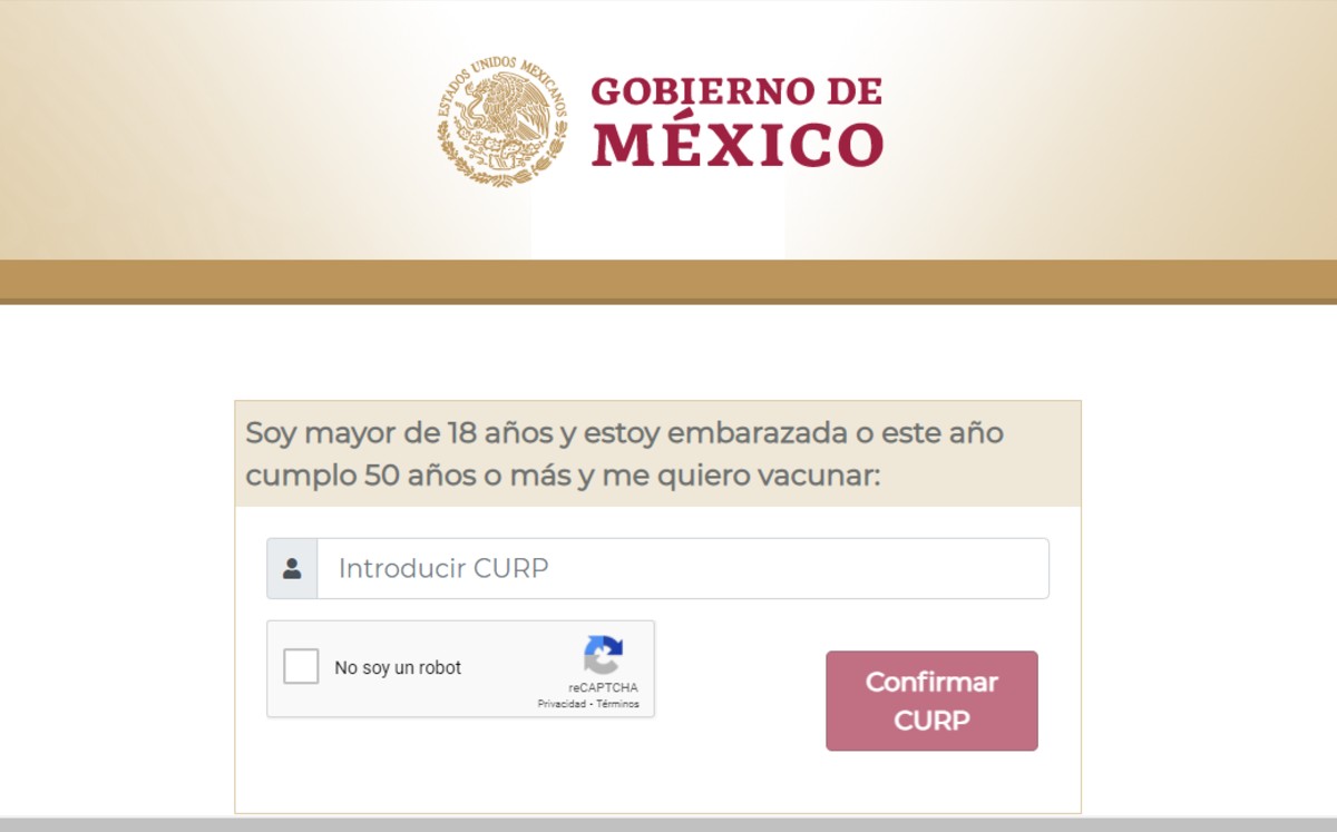 Una persona solicitó a la Ssa rectificar los datos que había registrado en la página Mi Vacuna | Captura