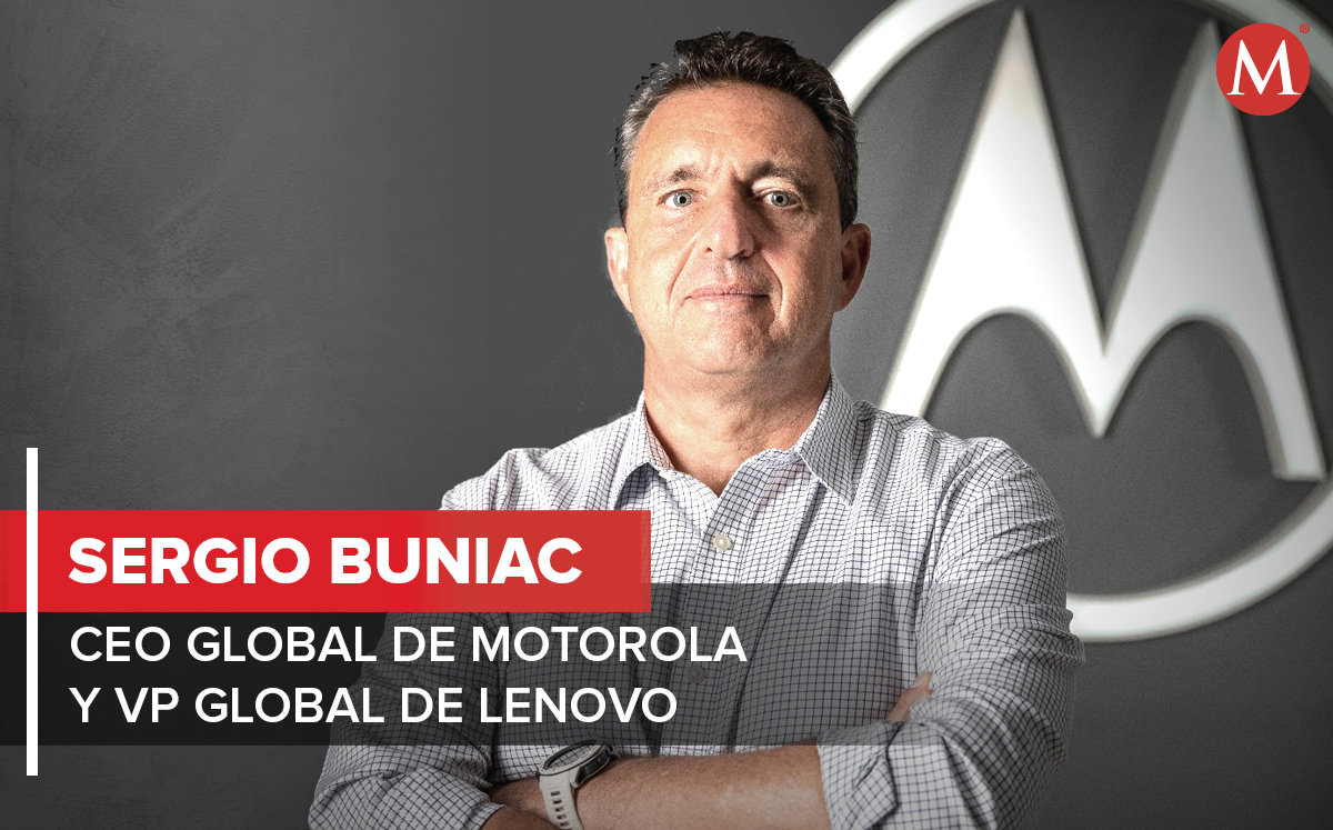 Hace tres años Sergio Buniac se convirtió en CEO global de Motorola,| Foto: Especial