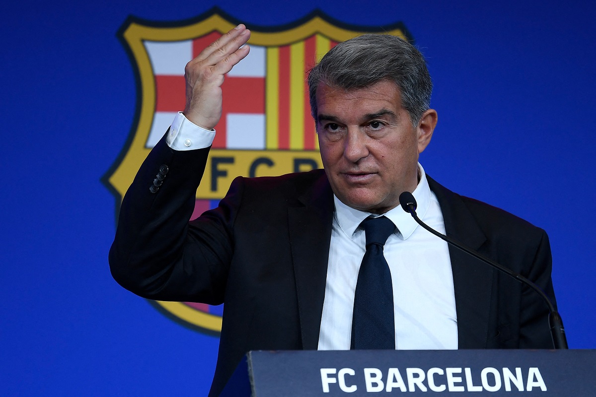 Joan Laporta, presidente del Barcelona (AFP)