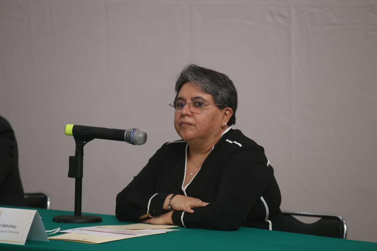 Raquel Buenrostro Sánchez, jefa del Servicio de Administración Tributaria. Foto: Juan Carlos Bautista.