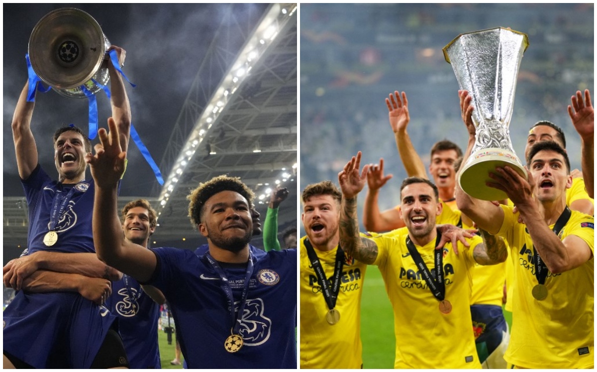 Chelsea y Villarreal (AFP)