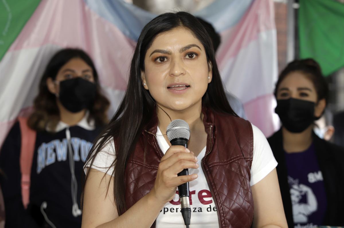 Claudia Rivera, candidata a la presidencia municipal de Puebla. (Agencia Enfoque)