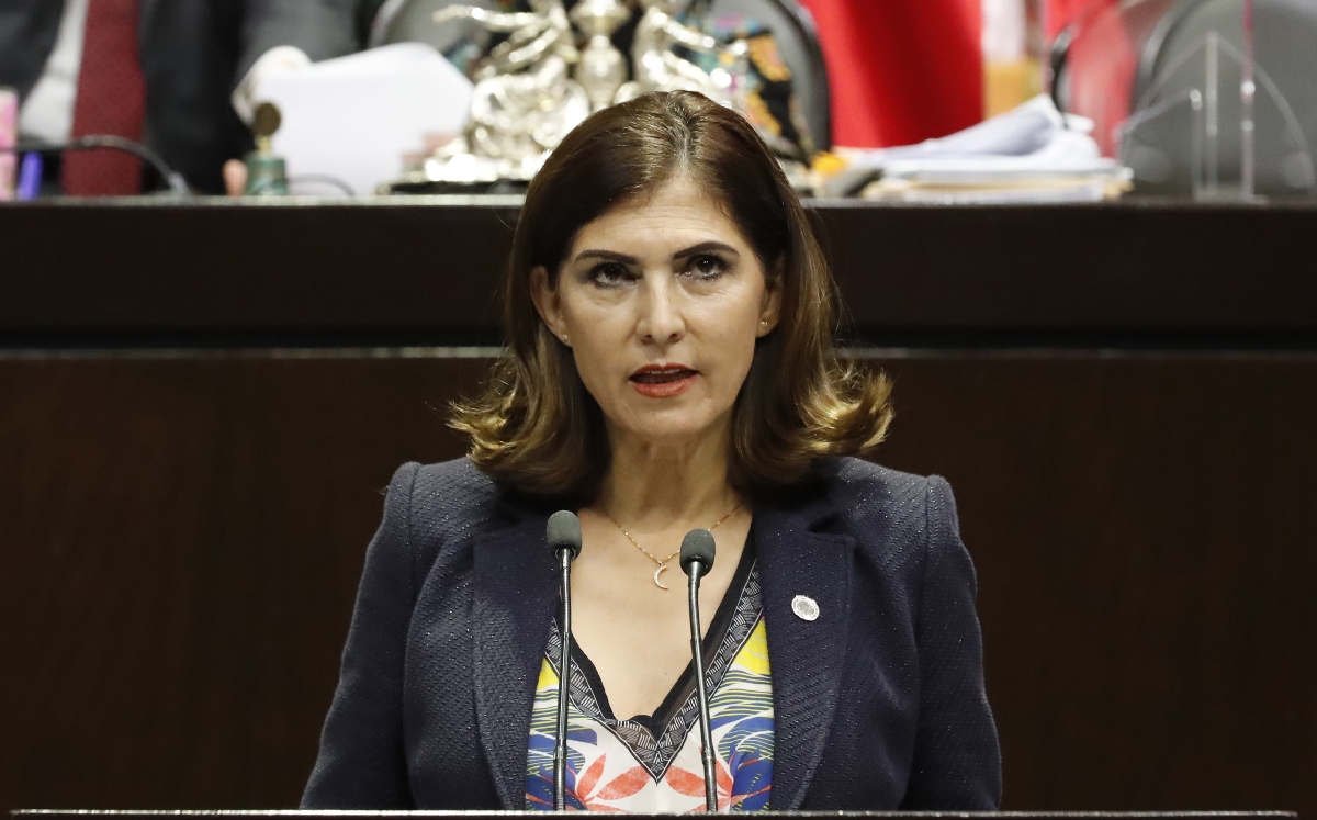 La legisladora del PAN cuestionó la compra de Deer Park, y aseguró que dicho negocio sólo benefició a Shell. (Cámara de Diputados)