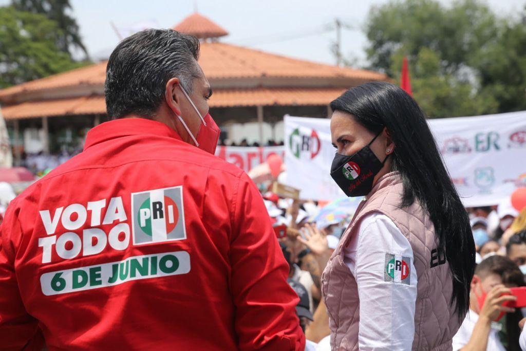 Señaló que en los días que restan de campaña, el partido va a demostrar de qué está hecho el priismo mexiquense. (Especial)