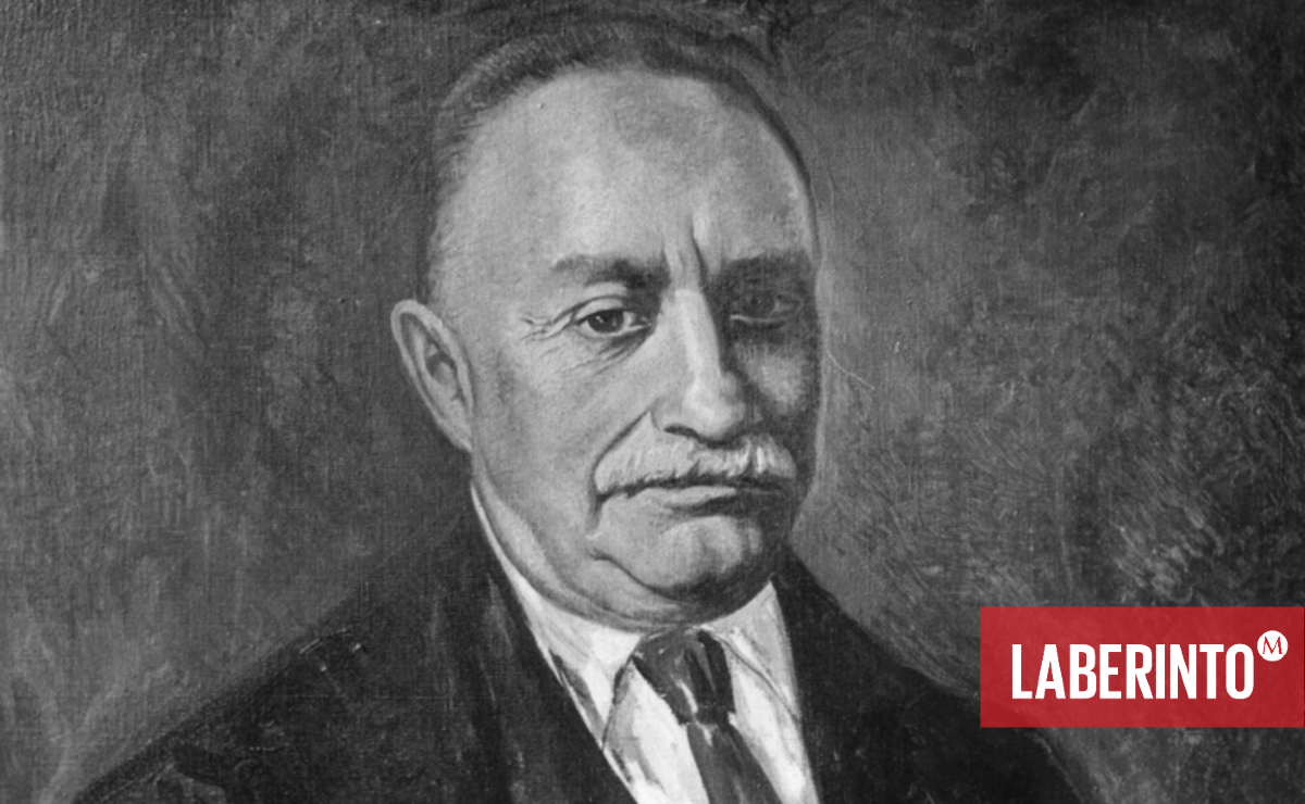 Último Retrato de José Vasconcelos, pintado por Roberto Montenegro. (Archivo)