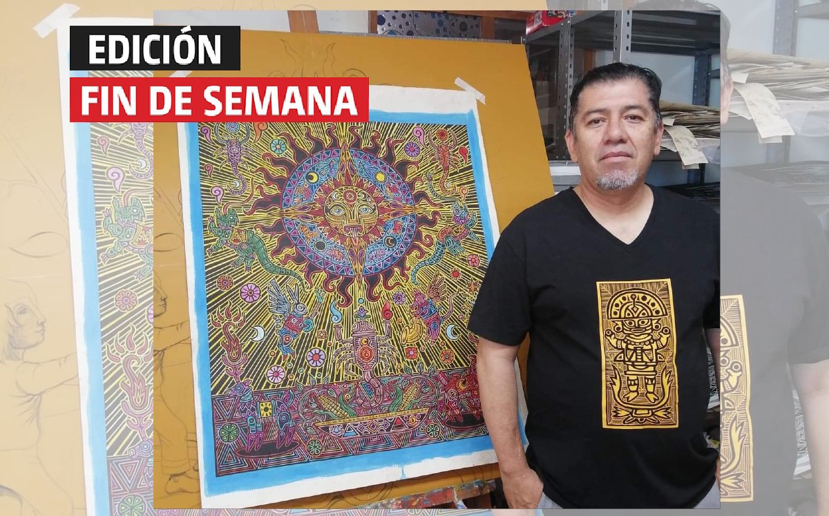 Antonio Ruiz es un grabador y artista plástico duranguense. (Especial)