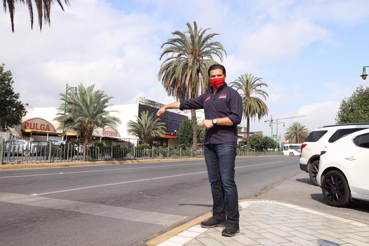 El candidato a la alcaldía de Monterrey, Francisco Cienfuegos Martínez. Foto: Especial