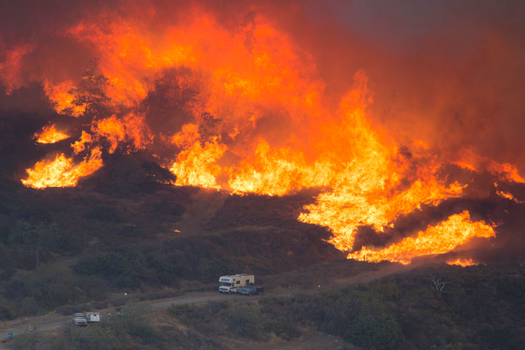 California es lugar de múltiples incendios provocados por las condiciones climáticas. / Fotografía: Getty Images.