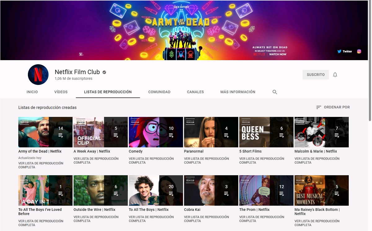 En el canal podrás encontrar material de para conocer más sobre cine. (cortesía)