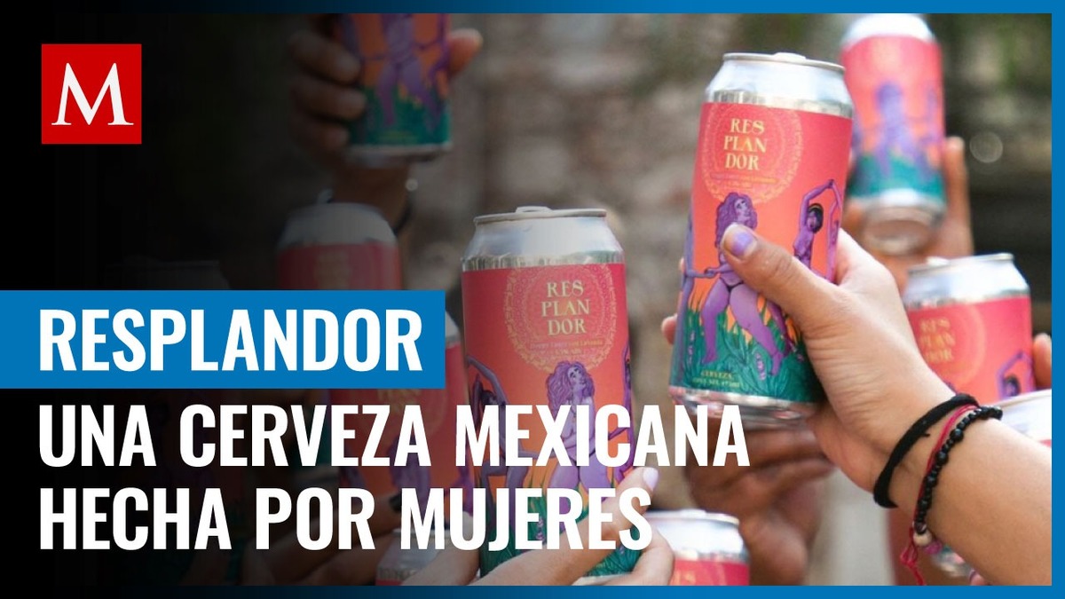 Cerveza Resplandor, hecha por mujeres, artesanal y con sabor a lavanda
