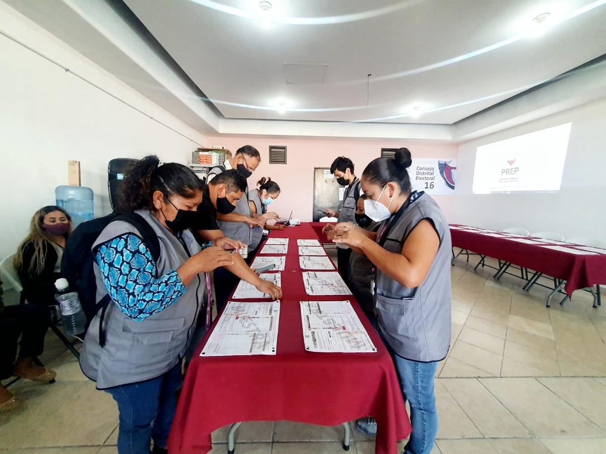 Ensayo del PREP previo a a las elecciones del 6 de Junio (Margarita Rojas)
