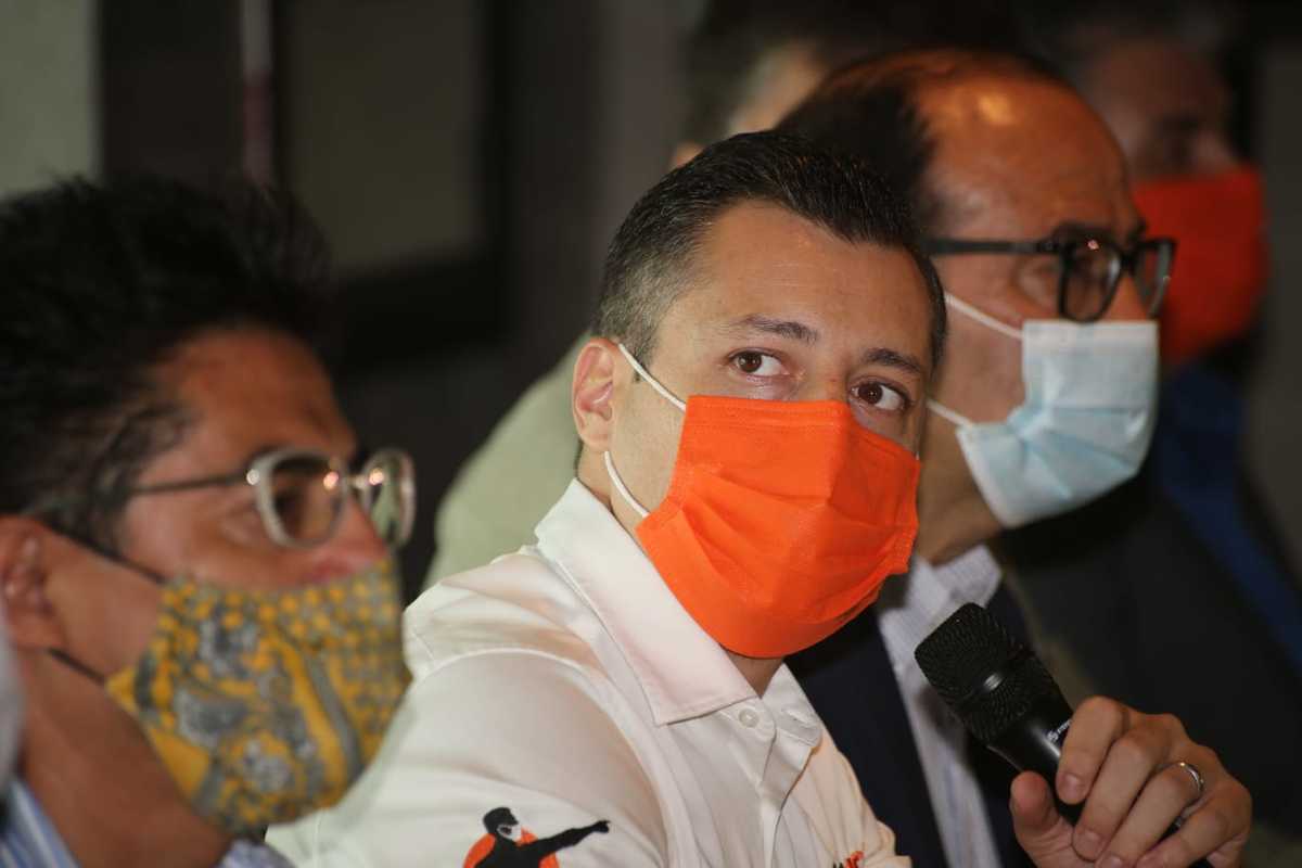 Luis Donaldo Colosio, candidato a la alcaldía de Monterrey. Foto: Roberto Alanís.